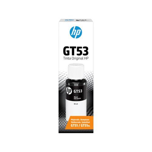 Kit de Relleno de Tinta HP GT53 – Negro – Inyección de tinta – 90 mL – 1 Paquete 1VV22AL