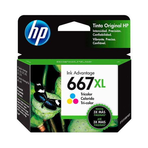 CARTUCHO DE TINTA Hp 667XL TRICOLOR