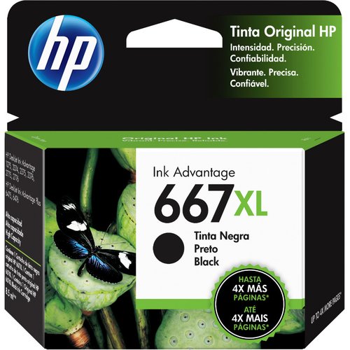 CARTUCHO DE TINTA Hp 667XL NEGRO