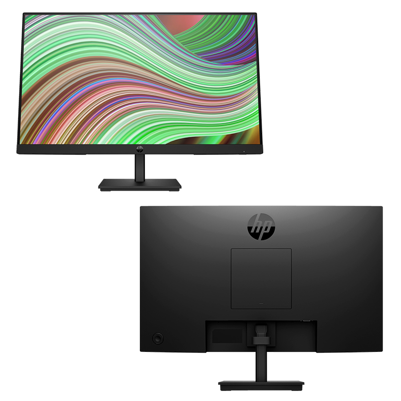 Monitor HP P24v G5 23.8″ FHD (1920 x 1080 a 75Hz) VA, HDMI / VGA, Color Negro – 64W18AA#ABA