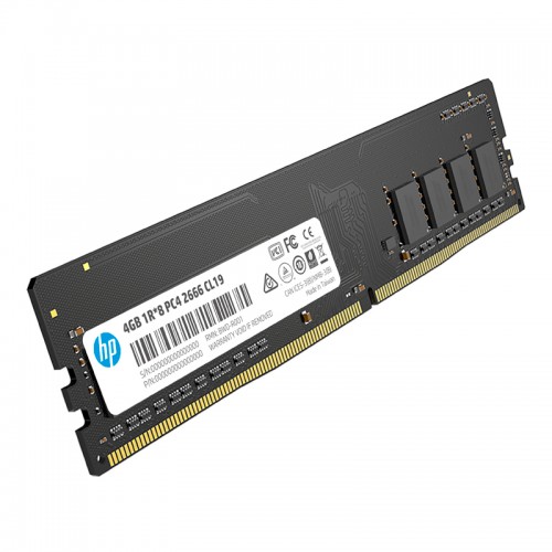 Memoria HP V2, 4GB, DDR4, 2666 MHz, PC4-21300, 1.2V