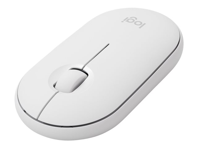 Mouse inalámbrico Bluetooth Logitech Pebble M350 Blanco ( 910-005770 )