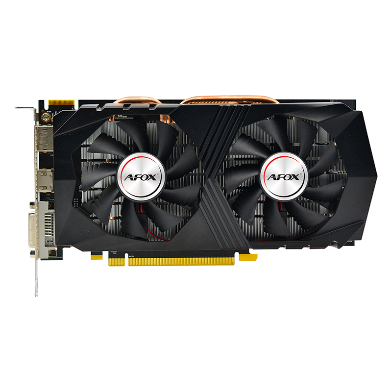 Tarjeta de video AFOX Radeon R9 370 4GB GDDR5, PCIe 3.0, Dual Fan, DP, HDMI, DL-DVI-D ( AFR9370-4096D5H4 )