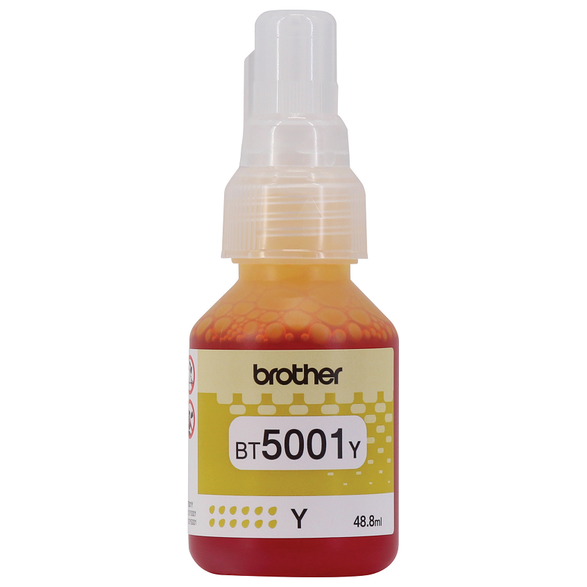 Cartucho de tinta Brother BT5001Y Inyección de tinta – Amarillo – Original – Inyección de tinta – 5000 Páginas