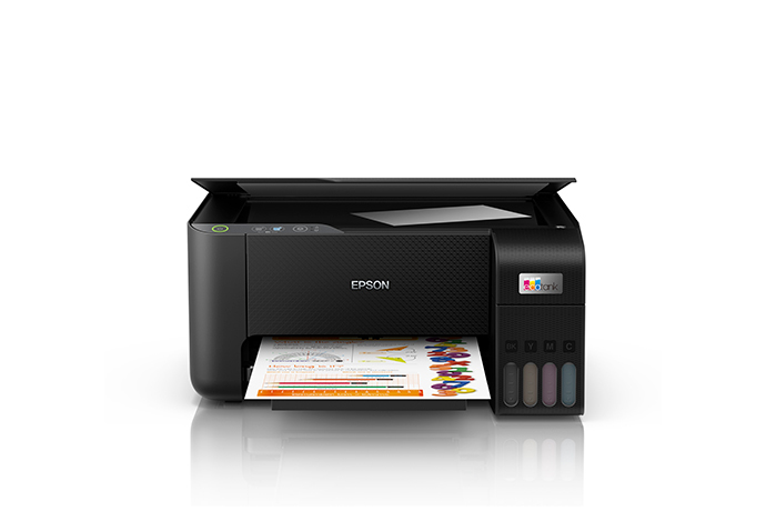 Impresora Multifuncional de tinta Epson EcoTank L3210, Imprime / Escanea / Copia / USB – C11CJ68303