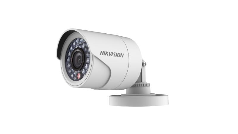 Hikvision – Turbo 720p Camara Bala 2.8mm IR 20m Plastico – IP66 (DS-2CE16C0T-IRPF)