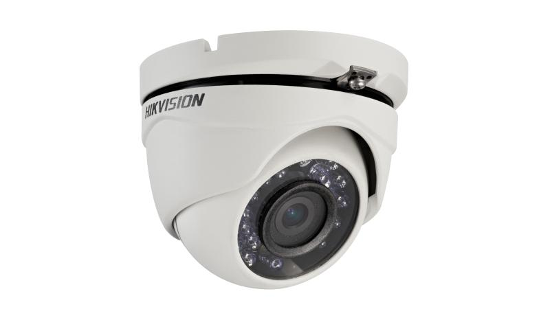 Hikvision – Turbo 720p Camara Turret 2.8mm IR 20m Metal – IP66 (DS-2CE56C0T-IRMF)