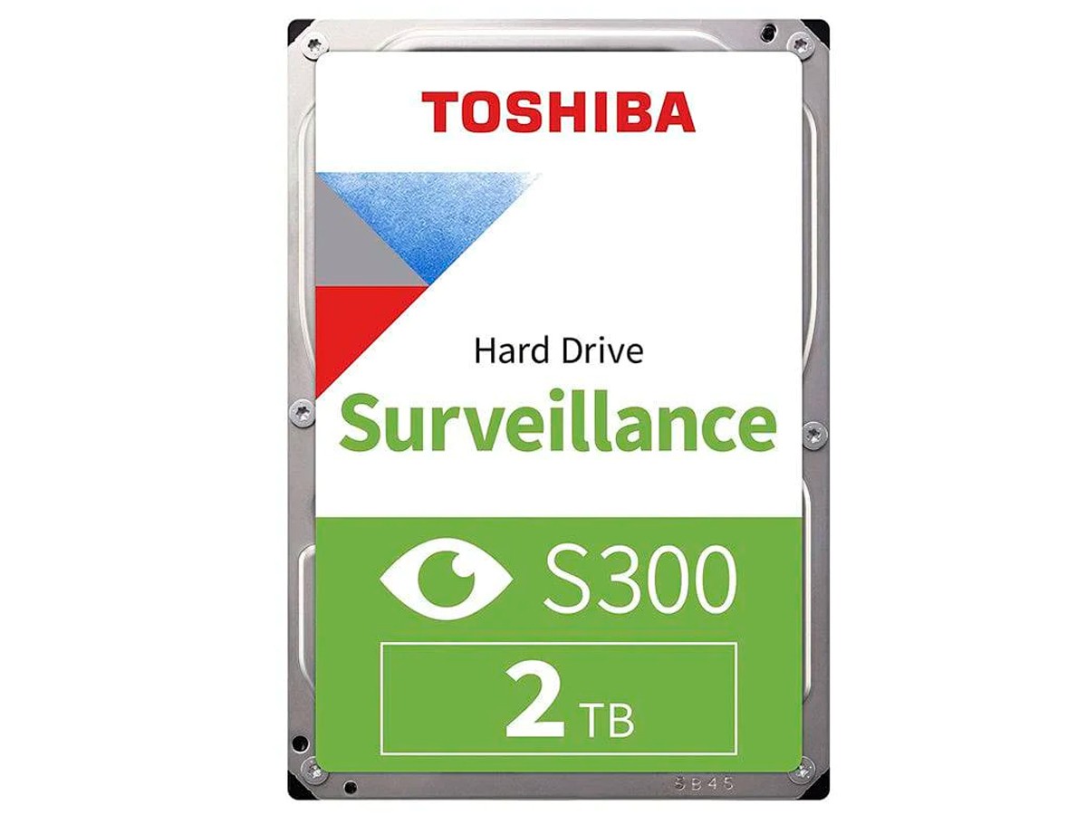 Disco duro Toshiba Surveillance S300, 2TB SATA 6.0Gb/s, 5400rpm, 128MB Cache, 3.5