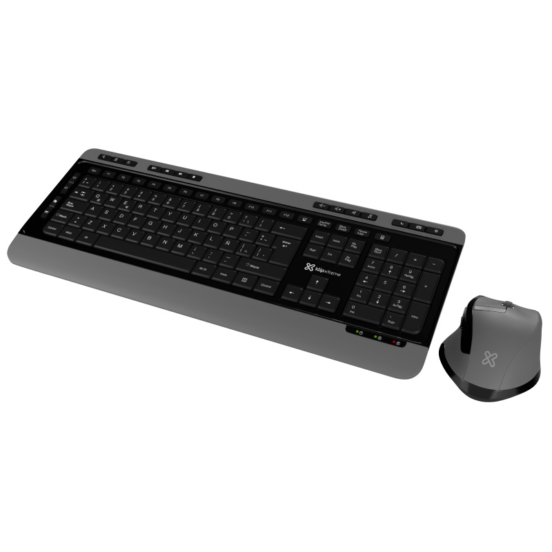 Kit teclado y mouse inalámbrico Klip Xtreme KBK-520