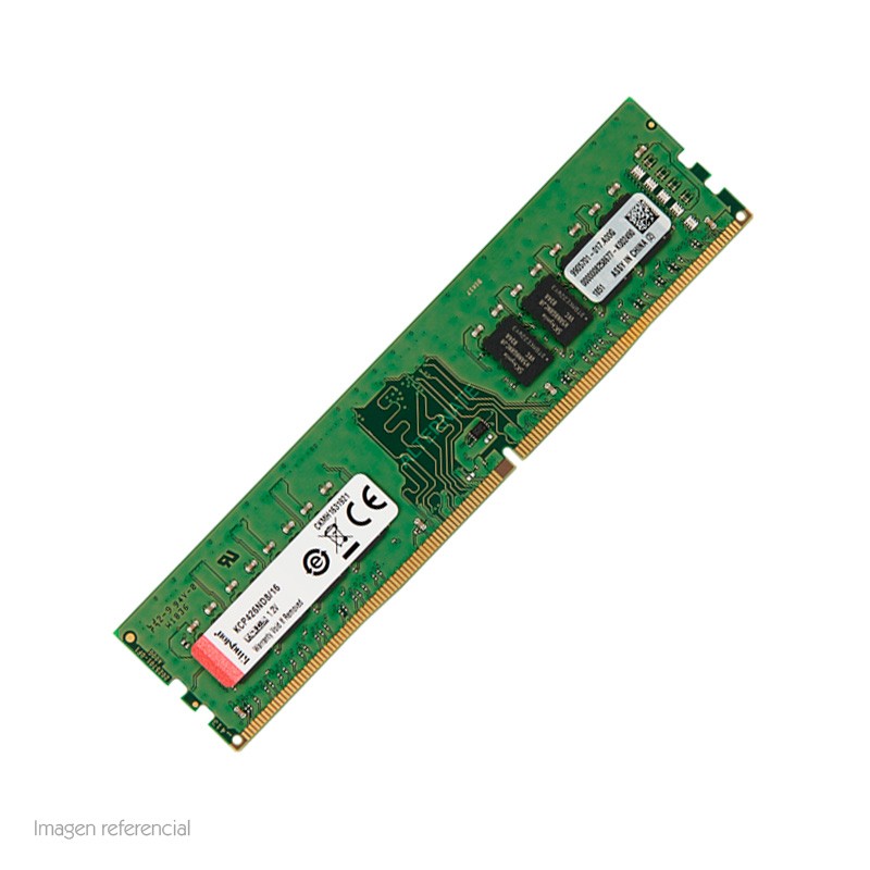 Memoria Kingston KCP426ND8/16, 16GB, DDR4, 2666 MHz, PC4-21300, DIMM, CL-19, 1.2V