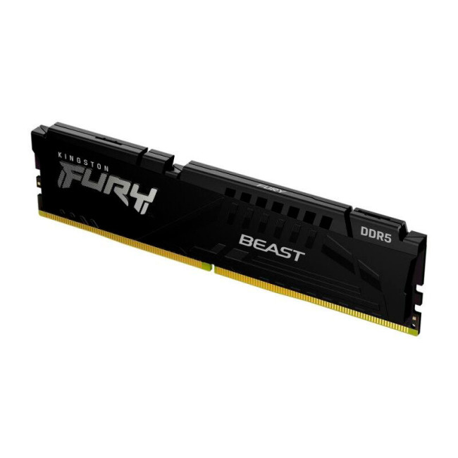 Memoria Kingston Fury Beast 8GB DDR5-5600MHz PC5-44800 CL40, 1.25V, 288-Pin, XMP 3.0, RGB