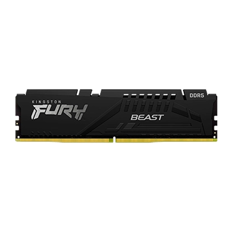 Memoria Kingston Fury Beast 8GB DDR5-6000MHz, PC5-48000, CL40, 1.35V, 288-Pin, Non-ECC