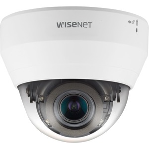 Cámara de red Wisenet Hanwha Techwin 2Megapíxel HD – Monocromo – Cúpula – 3.1x Óptico – QND-6082R