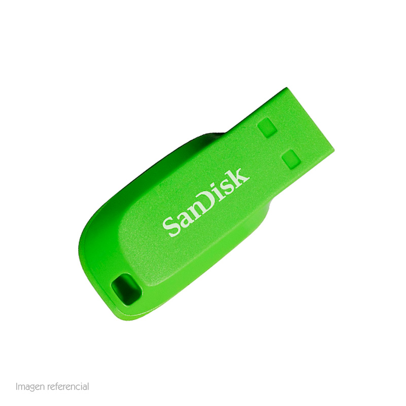 Memoria Flash USB SanDisk Cruzer Blade 16GB USB 2.0 Verde