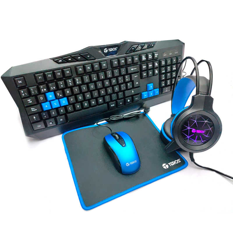 Kit teclado mouse y parlante TEROS TE-4050B