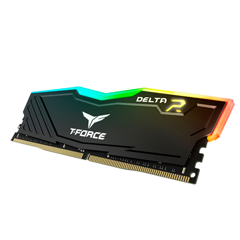 Memoria TG T-Force Delta RGB, 16GB, DDR4-3200 MHz, CL16-18-18-38, 1.35V