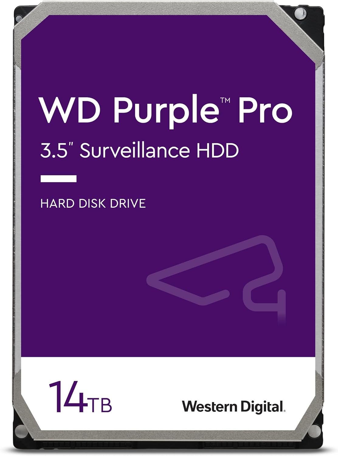 Disco duro Western Digital WD Purple Pro 14TB, SATA 6.0 Gb/s, 256MB Cache, 7200 rpm, 3.5