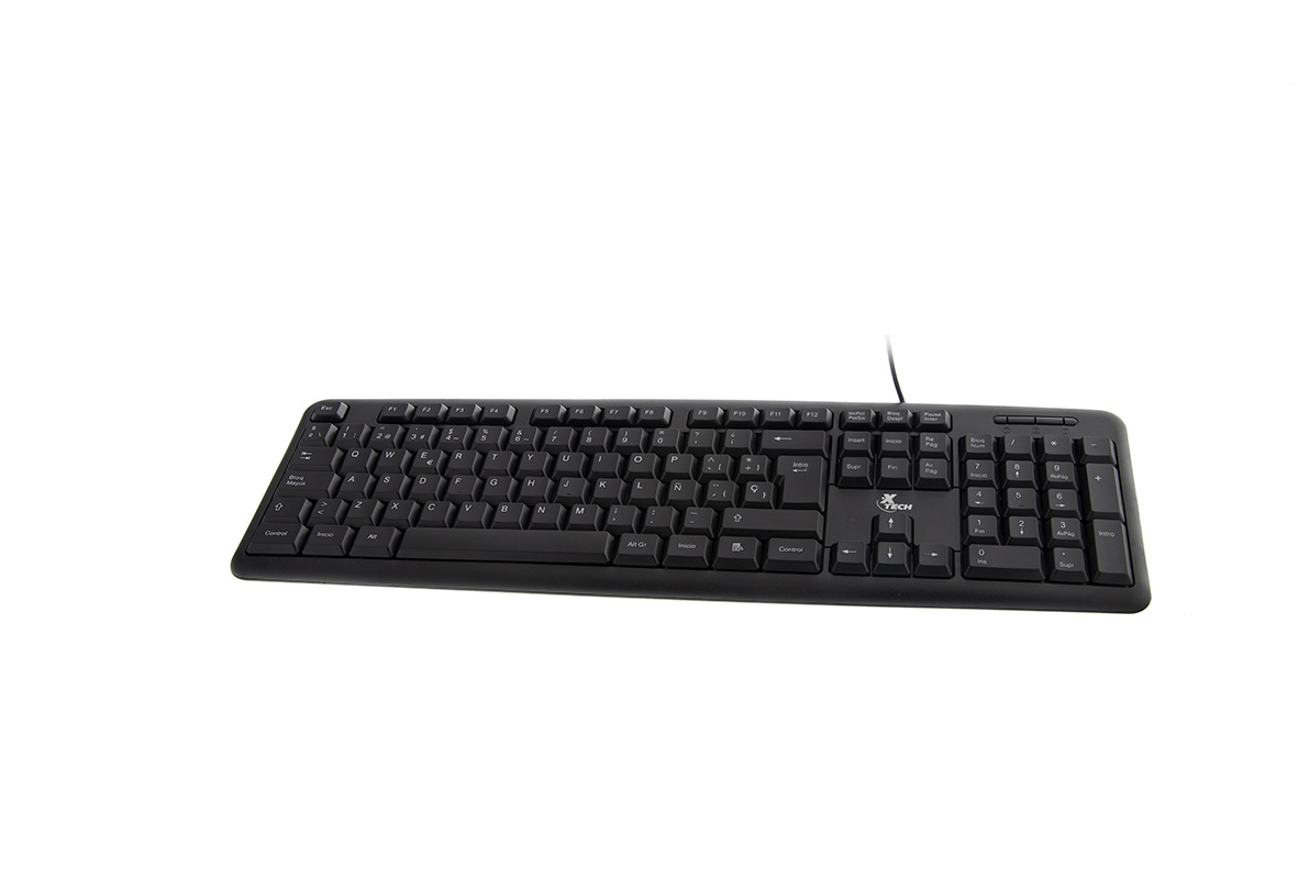 Teclado estandar Wired español Xtech XTK-092S