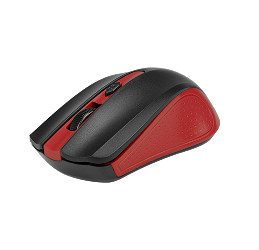 Mouse óptico inalámbrico con 4 botones XTECH GALOS XTM-310RD rojo