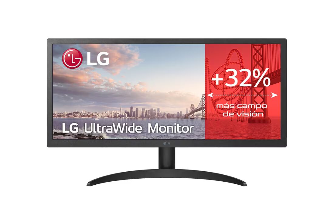 Monitor LCD LG Ultrawide 26WQ500-B 65.3cm (25.7″) UW-UXGA LED – 21:9 – 26WQ500-B