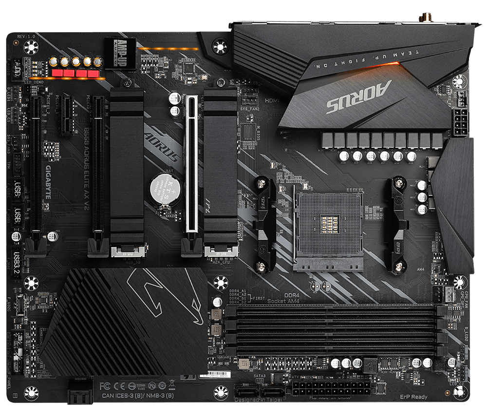 Placa Gigabyte B550 AORUS ELITE AX V2 (rev.1.0) Chipset AMD B550 Socket AMD AM4, ATX