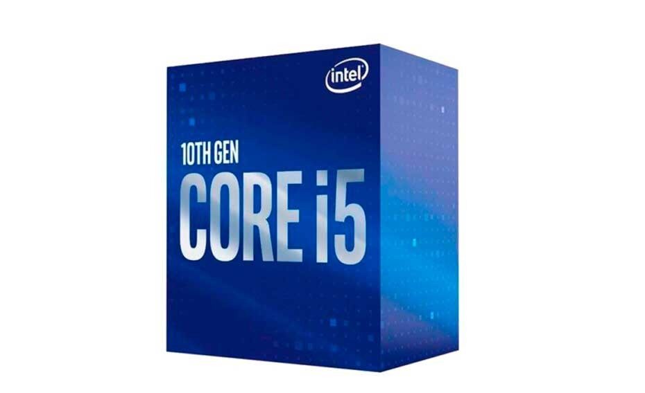 Procesador Intel Core i5-10400F, 2.90 GHz, 12 MB Caché L3, LGA1200, 65W, 14 nm.