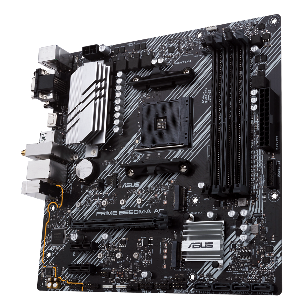 Placa Asus PRIME B550M-A AC, Chipset AMD B550, Socket AMD AM4, mATX