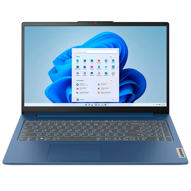 Laptop Lenovo IdeaPad Slim 3 15.6″ FHD TN Core i5-12450H 2.0/4.4GHz 16GB LPDDR5-4800 (83ER001DLM)