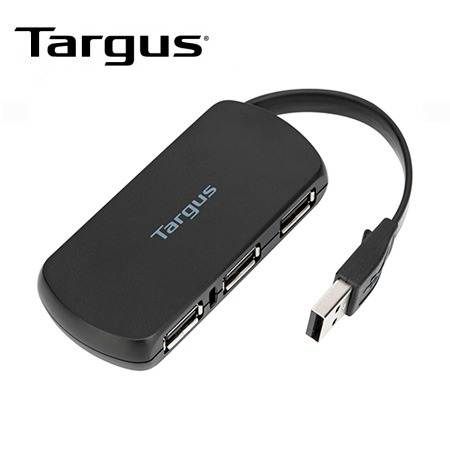 HUB USB TARGUS 4 PORT USB-A 2.0 BLACK (ACH114US)