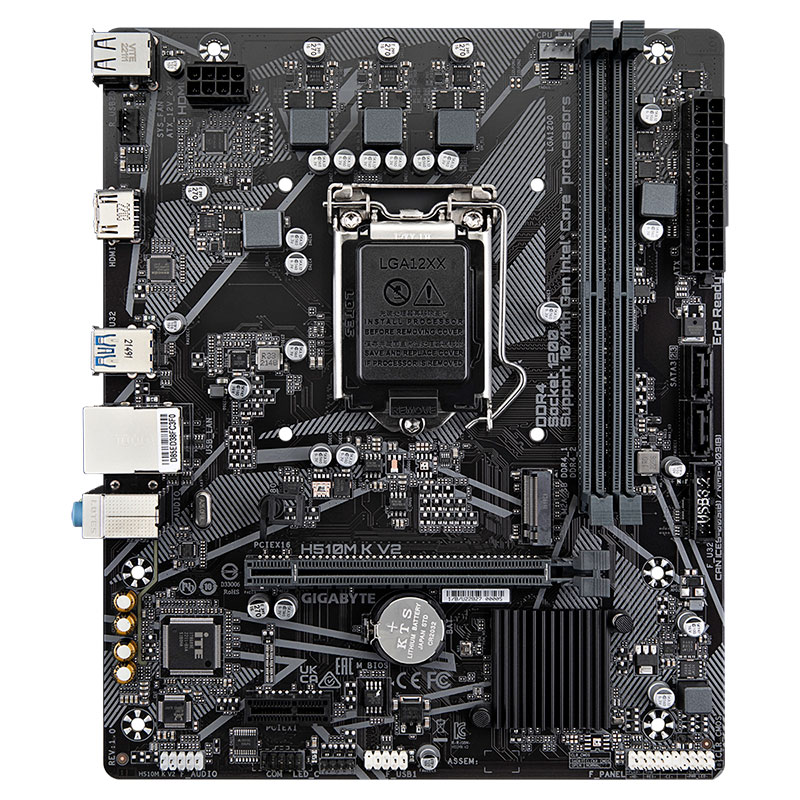 Motherboard Gigabyte H510M K V2 Chipset Intel H470 LGA1200 mATX