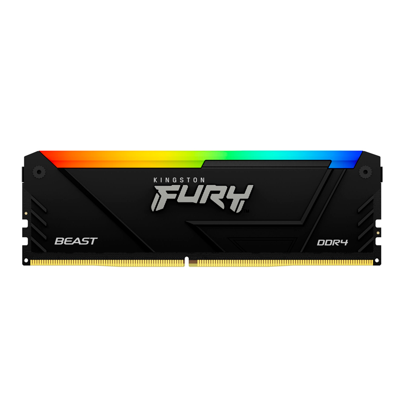 Memoria Kingston Fury Beast RGB BLACK 16GB DDR4 3200 MHz PC4-25600 CL16 1.35V