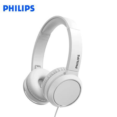 AUDIFONO C/MICROF. PHILIPS EXTRA BASS WHITE (TAH4105)