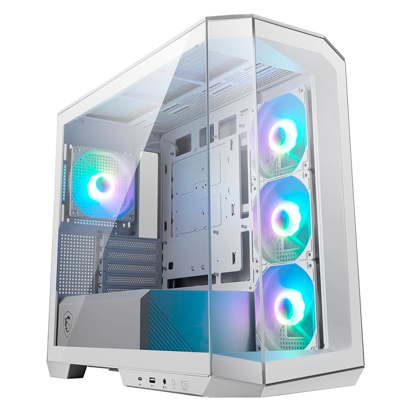 Case MSI MAG PANO M100R PZ / WHITE Micro-ATX Tower