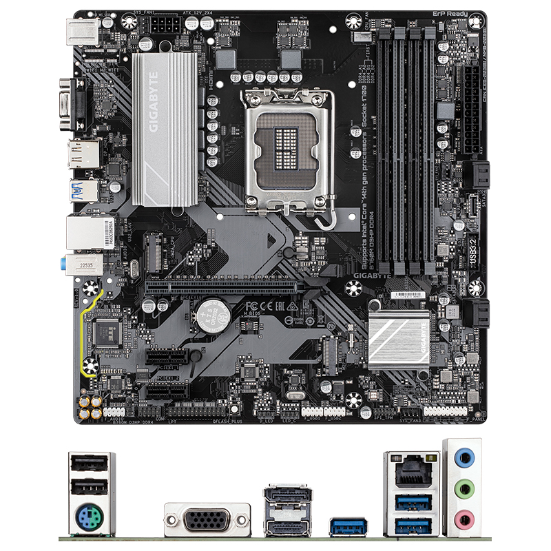 Motherboard Gigabyte B760M D3HP DDR4 Chipset Intel B760 LGA1700 mATX